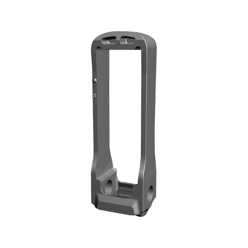 Agmine mittentem ferro track shackles